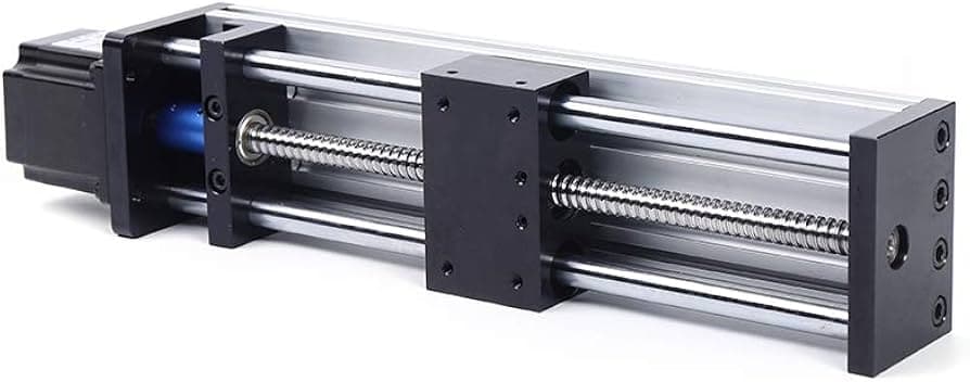 Ball screw linear actuator with rotary servo motor